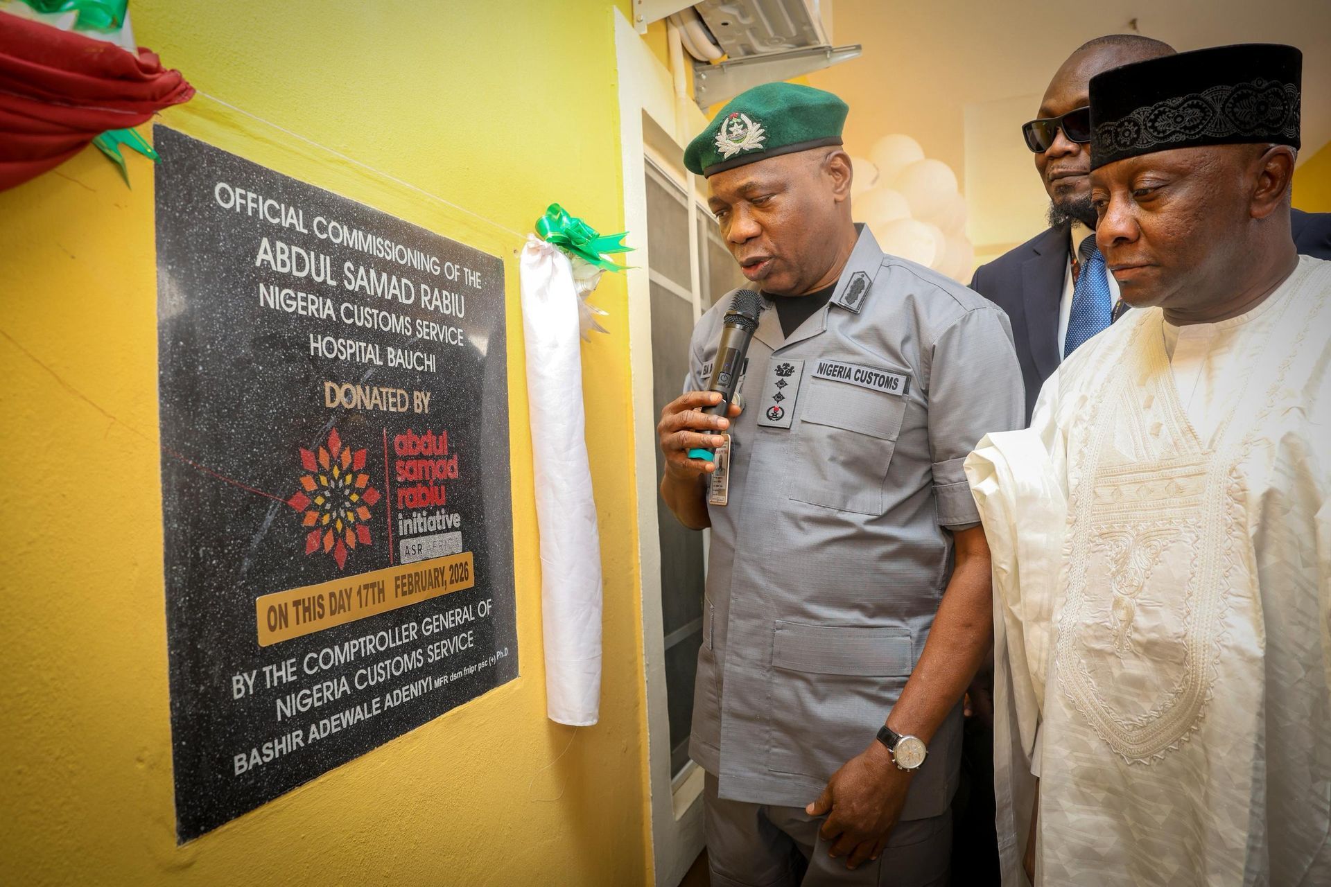 Customs takes delivery, commissions 60- bed hospital donated by BUA Group in Bauchi – Eye Witness News